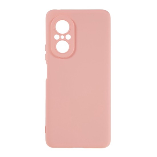 Capa de Silicone com Moldura de Câmera para Huawei Nova 9 SE Rosa